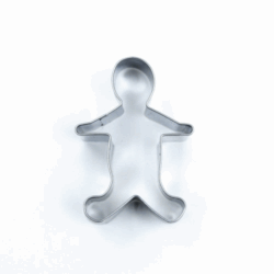 Cortador De Acero Persona De Jengibre Chico