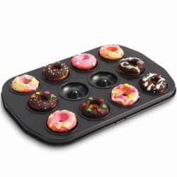 Molde Profesional Para 12 Mini Donas Con Teflon