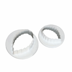 Set Cortador De Galletas Masa Fondant Hojas De Arbol -2 Pzas