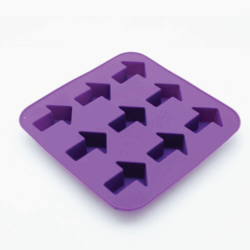 Molde De Silicon Flechas 9 Cavidades