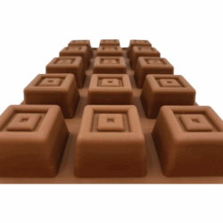 48 Moldes De Silicon Piramide 15 Cavidades