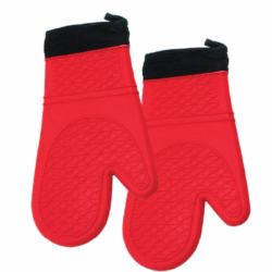 Guante De Silicon Afelpado Para Hornear