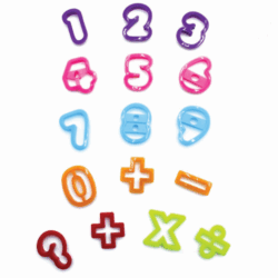 Juego de Cortadores de Galleta Números