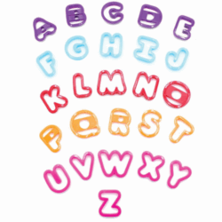 Juego de Cortadores de Galleta Letras